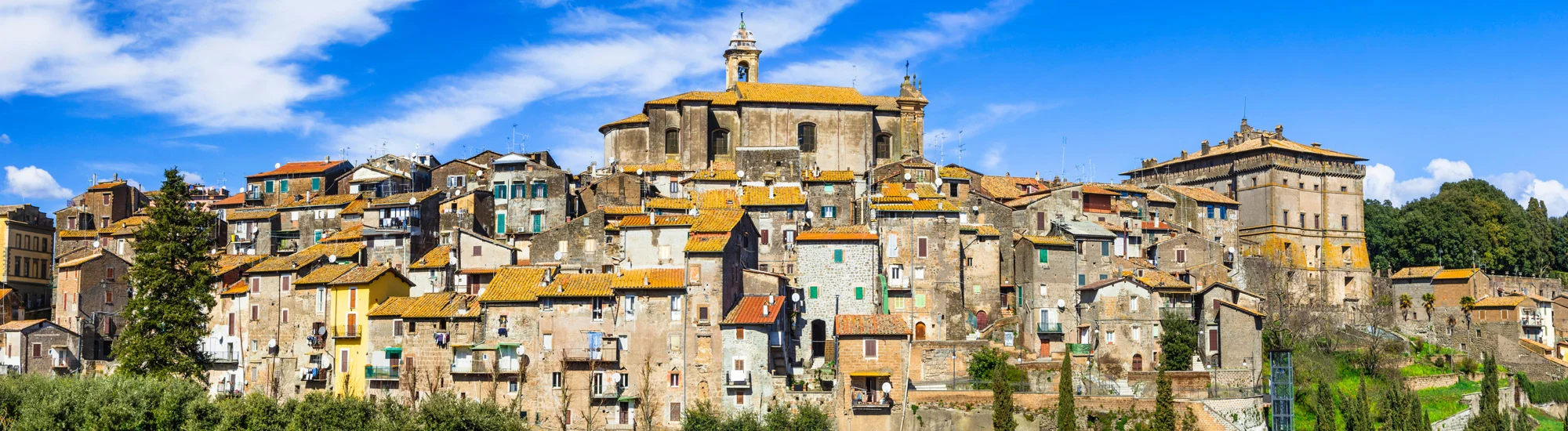 Veduta panoramica di Vignanello