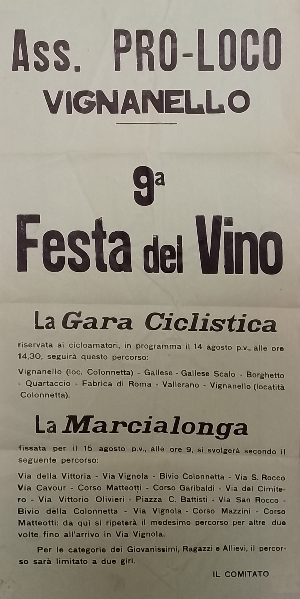 Gara Ciclistica e Marcialonga