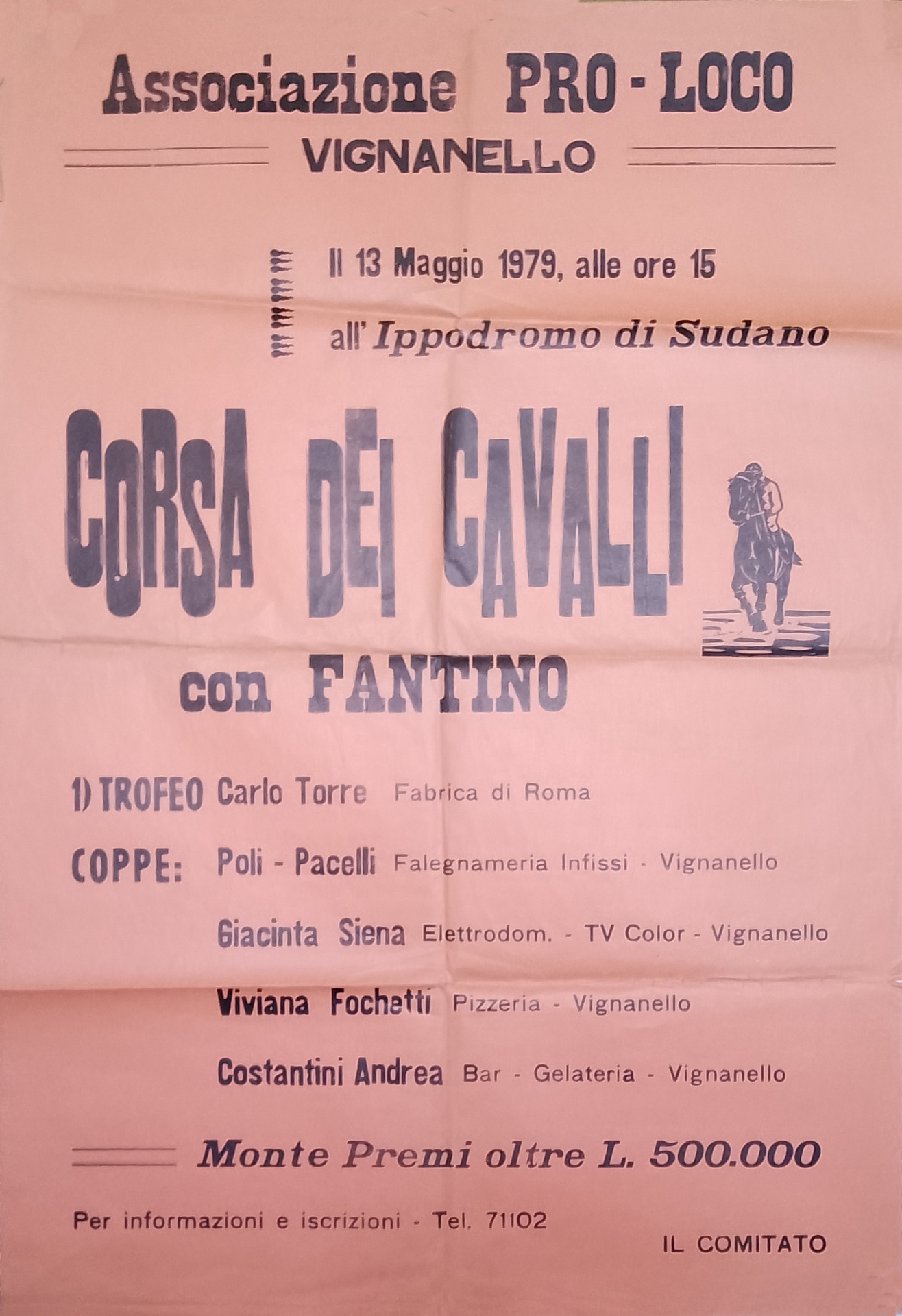 Corsa dei Cavalli con Fantino